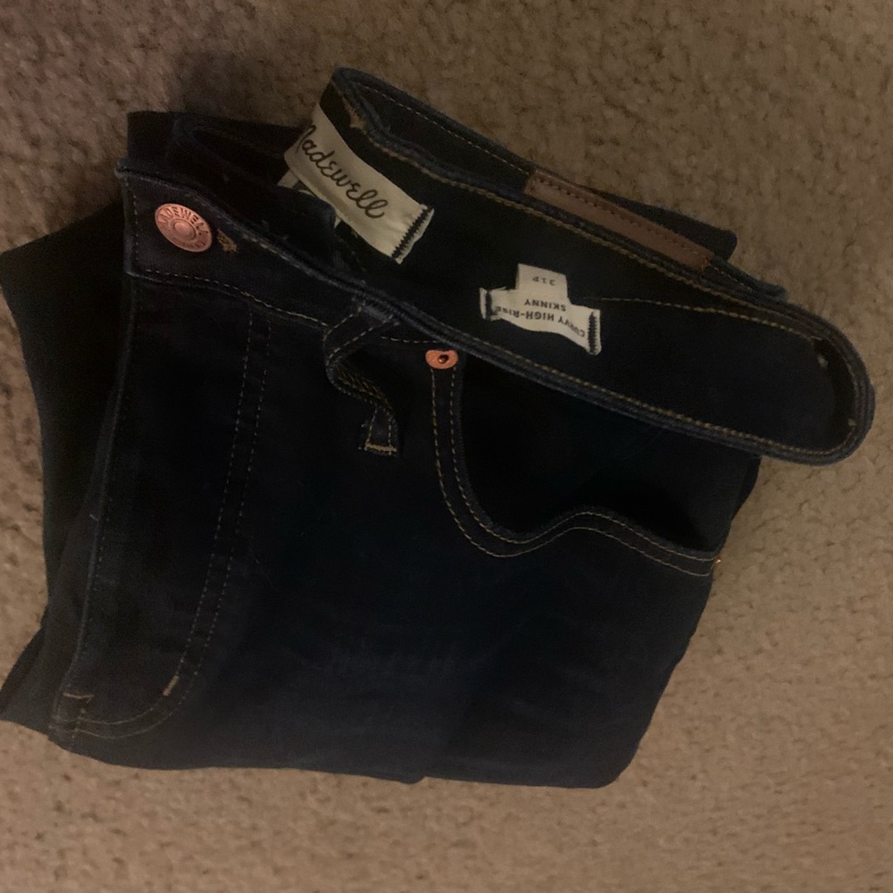 Madewell Petite Curvy High-Rise Skinny Jeans
